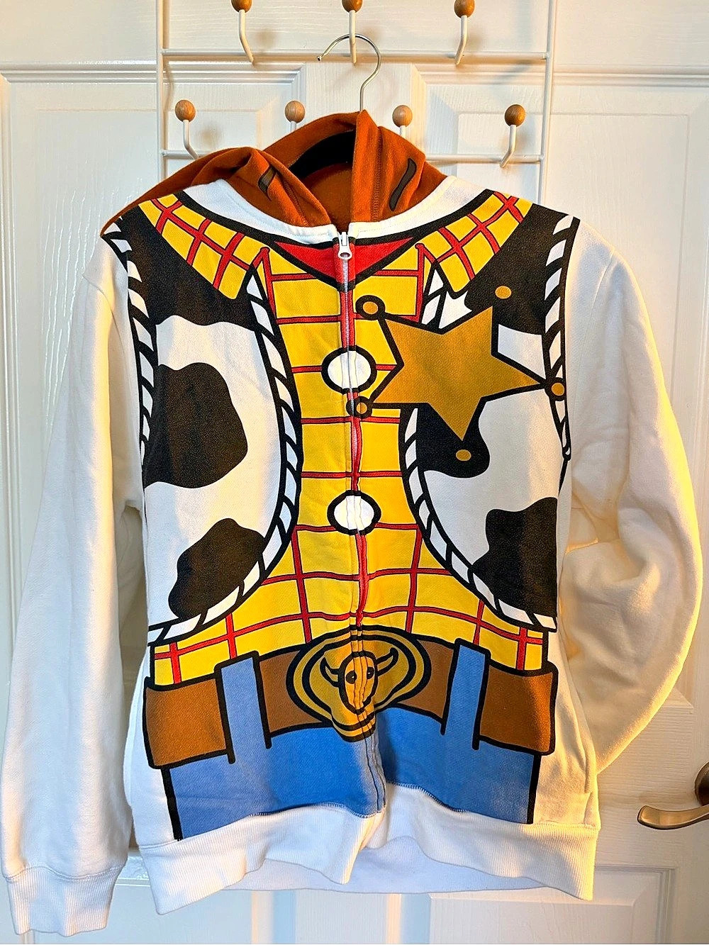 Disney Parks Toy Story Sheriff Woody Zip Hoodie